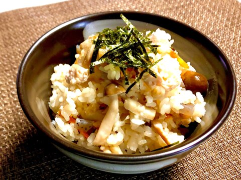 鶏肉に下味つけて美味しさアップ！鶏五目炊き込みご飯